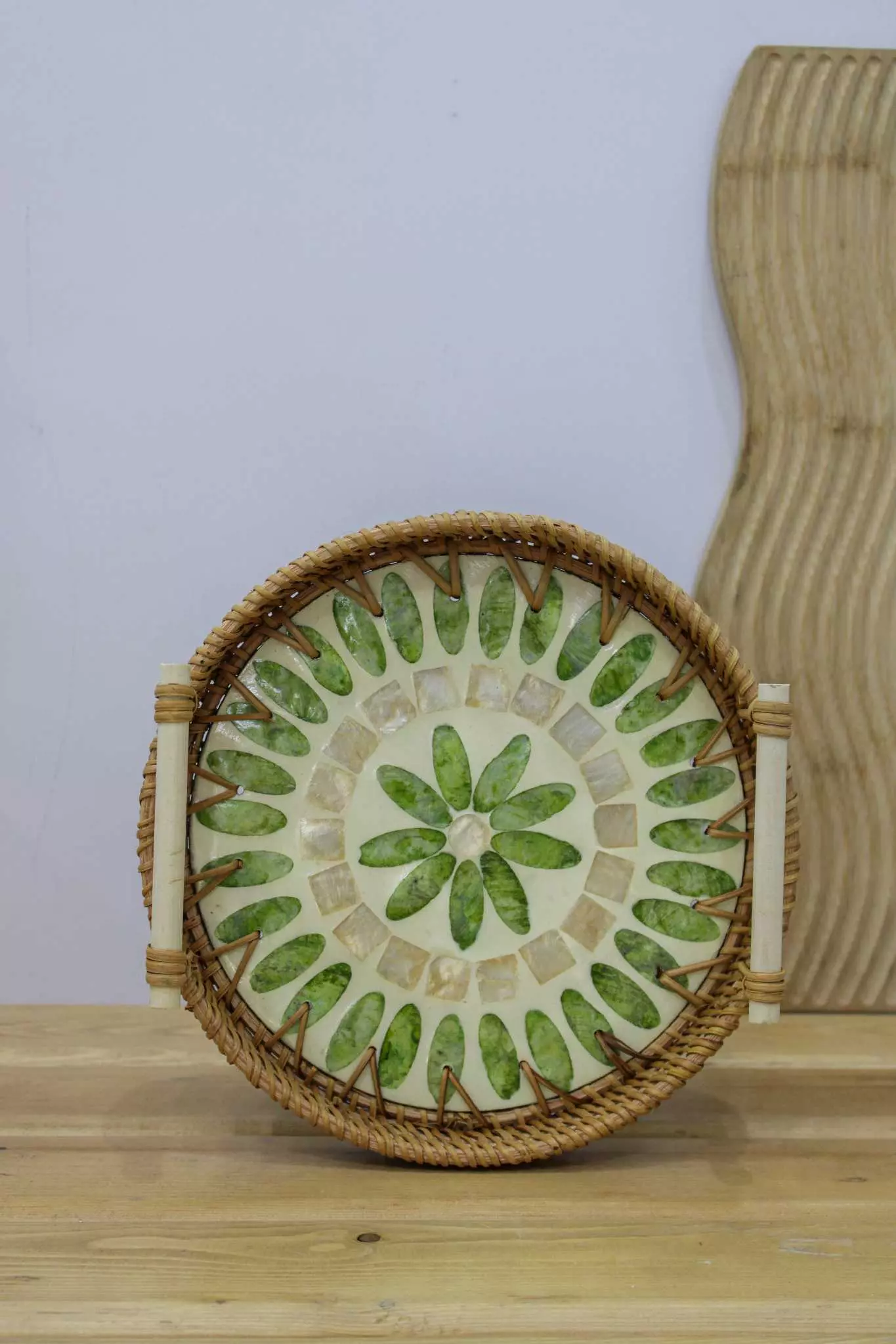 سینی مراکشی دسته دار کوچک